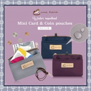 Cm-CA04 Mini Card and Coin pouches